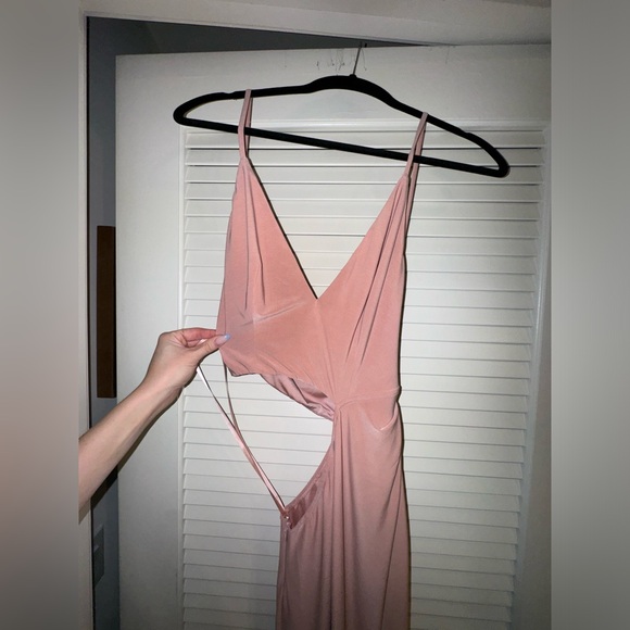 GORGEOUS abyss by abby LEE GOWN in blush - Picture 6 of 10